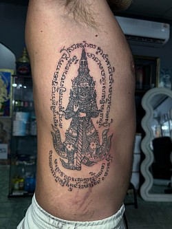 Sakyant tattoo