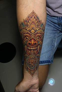 Color tattoo